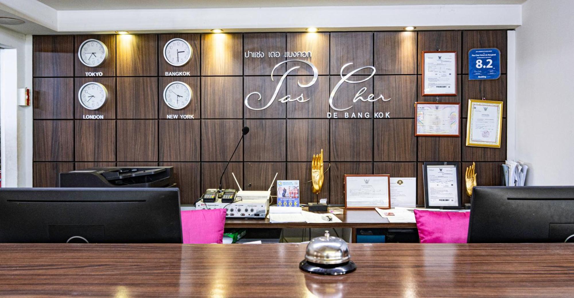 Pas Cher Hotel De Bangkok Dış mekan fotoğraf